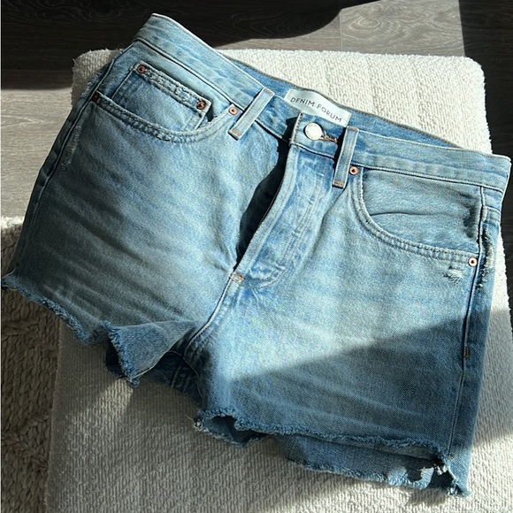 Denim Forum Yoko Jeans Shorts - Picture 2 of 4